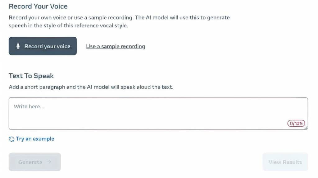 Dashboard de AudioBox de Meta