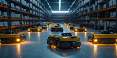 Optimización del tráfico de robots en almacenes