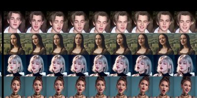 Retratos expresivos en vídeo