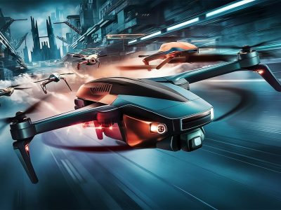 Carreras de drones con IA